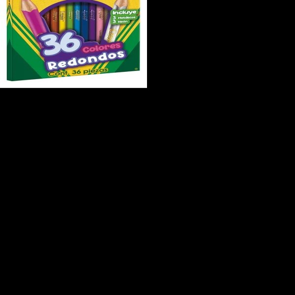 COLORES ESTUCHE C36 L. CRAYOLA REDONDO 684036